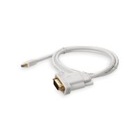 ADDON MDISPORT2VGAMM3W 91.00CM (3.00FT) MINI-DISPLAYPORT MALE TO VGA MALE WHITE ADAPTER CABLE