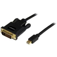 StarTech 10ft Mini DisplayPort to DVI Cable - Mini DP to DVI-D Adapter Cable 1080p Video mDP 1.2 - MDP2DVIMM10B
