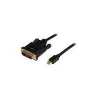 StarTech 3ft Mini DisplayPort to DVI Cable - Mini DP to DVI-D Adapter Cable, 1080p Video mDP 1.2 - MDP2DVIMM3B