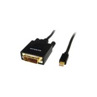 StarTech 6ft Mini DisplayPort to DVI Cable - Mini DP to DVI-D Adapter Cable, 1080p Video mDP 1.2 - MDP2DVIMM6