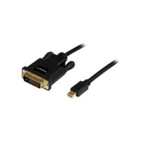StarTech 6ft Mini DisplayPort to DVI Cable - Mini DP to DVI-D Adapter Cable, 1080p Video mDP 1.2 - MDP2DVIMM6B