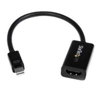StarTech Mini DisplayPort 1.2 to HDMI 4K Audio/Video Converter (Black) - MDP2HD4KS