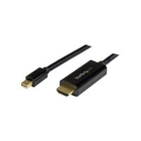 StarTech 3ft 1m Mini DisplayPort to HDMI Cable - 4K 30Hz Mini DP to HDMI Adapter Cable - mDP 1.2 - MDP2HDMM1MB