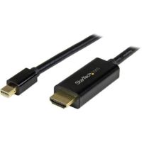 StarTech Mini Displayport to HDMI Cable - 6' (Black) - MDP2HDMM2MB