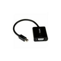 StarTech Mini DisplayPort to VGA Adapter Dongle - Active mDP 1.2 to VGA Converter - 1080p Video - MDP2VGA2