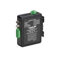 BLACK BOX MED101A ASYNC RS232/422/485 (2) EXTENDER FIBER - TERMINAL BLOCK TO ST MULTIMODE