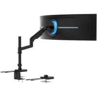Mount-It MI-12004 ProFlex Desk Mount for Monitor with Pole - Matte Black