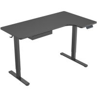 Mount-It MI-15002 L-Shaped Electric Height-Adjustable Sit-Stand Desk