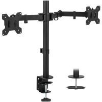 MOUNT-IT MI-2752 Full Motion Dual Monitor Desk Mount