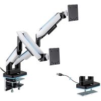 Mount-It! MI-4882 Heavy Duty Dual Monitor Arm for Screens up to 35"