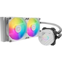 Cooler Master MLW-D24M-A18PZ-RW MasterLiquid 240L Core ARGB AIO Liquid CPU Cooler (White)
