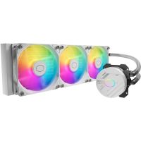 Cooler Master MLW-D36M-A18PZ-RW MasterLiquid 360L Core ARGB AIO Liquid CPU Cooler (White)