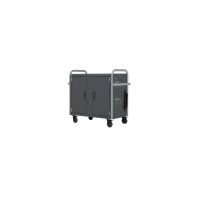 Bretford Manage Cart For 32 Notebooks Cool Gray MNGC32NR-CGPM