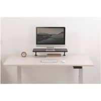 StarTech Monitor Riser Stand - Desk Mount - Extra Wide 25.6" (65 cm) - MNRISERCLMP
