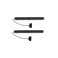 Audiocodes 24-Ports Patch Panel For Connecting FXS 2-Pack MP532-PATCH-PNL-KIT