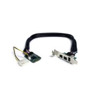 STARTECH MPEX1394B3 3 PORT 2B 1A 1394 MINI PCI EXPRESS FIREWIRE CARD ADAPTER