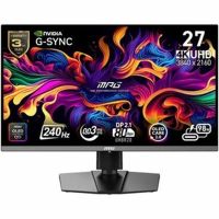 MSI 27" 240 Hz QD-OLED UHD Gaming Monitor 3840 x 2160 (4K) MPG 272URX QD-OLED