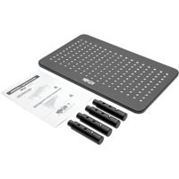 Eaton Tripp Lite Series MR1411M Monitor Riser for Desk, 14 x 9 in. - Height Adjustable, Metal, Black - monitor stand