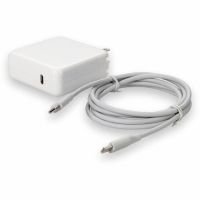 ADDON MRW22LL/A-AA 6FT APPLE COMPUTER MRW22LL/A COMPATIBLE 60W 20V AT 4.25A WHITE USB-C LAPTO