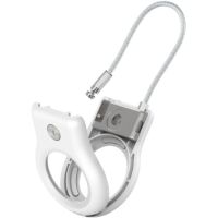 Belkin Secure Holder with Wire Cable for AirTag (White) - MSC009BTWH