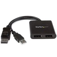 StarTech MSTDP122DP DisplayPort to DisplayPort 2-Port Multi-Monitor Splitter