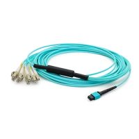 ADDON MTP-4LC-M3M-AO 3M MPO/UPC TO 4XLC DUPLEX (8XLC)/UPC AQUA OM3 OFNR (RISER-RATED) 8-STRAND