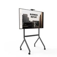 Kanto Living MTP100 Rolling Pedestal AV Cart