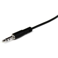 StarTech 2m Slim 3.5mm Stereo Extension Audio Cable - M/F - MU2MMFS
