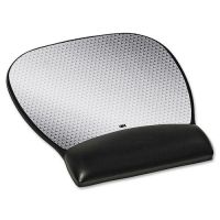 3M MW310LE MOUSEPAD AND WRIST REST BLACK GEL