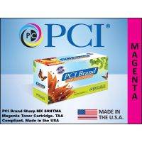 PCI USA SHARP MX60NTMA-PCI MX-61NTMA MAGENTA TONER CARTRIDGE 24K FOR SHARP MX-3050 3
