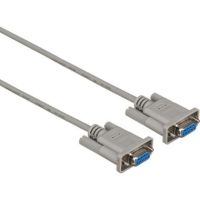 StarTech Straight Through DB-9 Serial Cable (Gray, 6') - MXT100FF