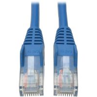 Eaton Tripp Lite Series N001-015-BL Cat5e 350 MHz Snagless Molded (UTP) Ethernet Cable (RJ45 M/M), PoE - Blue, 15 ft. (4.57 m)