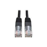 Tripp Lite N002-010-BK Cat5e RJ-45 M M 350MHz Molded Patch Cable, Black, 10ft