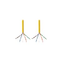 EATON N022-01K-YW ETHERNET CABLE - UNSHIELDED TWISTED PAIR (UTP) - BARE WIRE RIGHT CONNECTOR - BAR