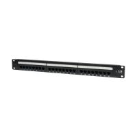 Eaton Tripp Lite Series N052-024 24-Port Cat5e Cat5 Rackmount Patch Panel 568B 110 Punch 1URM - patch panel - 1U - 19"