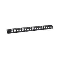 EATON TRIPP LITE SERIES N062-016-KJ 16-PORT 1U RACK-MOUNT UNSHIELDED BLANK KEYSTONE/MULTIMED