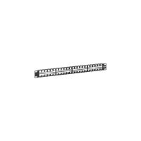 EATON TRIPP LITE SERIES N062-048-KJ 48-PORT 1U RACK-MOUNT UNSHIELDED BLANK KEYSTONE/MULTIMED