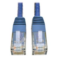 Eaton Tripp Lite Series N200-003-BL Cat6 Gigabit Molded (UTP) Ethernet Cable (RJ45 M/M), PoE, Blue, 3 ft. (0.91 m) - patch cable