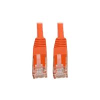 EATON N200-100-OR ETHERNET CABLE - UNSHIELDED TWISTED PAIR (UTP) - MALE LEFT GENDER - MALE RIGHT G