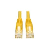 Eaton Tripp Lite Series N201-003-YW Cat6 Gigabit Snagless Molded (UTP) Ethernet Cable (RJ45 M/M), PoE, Yellow
