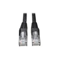 Eaton Tripp Lite Series N201-007-BK Cat6 Gigabit Snagless Molded (UTP) Ethernet Cable (RJ45 M/M), PoE, Black, 7 ft. (2.13 m) - patch