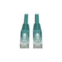 Eaton Tripp Lite Series N201-007-GN Cat6 Gigabit Snagless Molded (UTP) Ethernet Cable (RJ45 M/M), PoE, Green, 7 ft. (2.13 m) - patch
