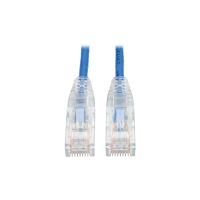 EATON TRIPP LITE SERIES N201-S10-BL CAT6 GIGABIT SNAGLESS SLIM UTP ETHERNET CABLE (RJ45 M/M)