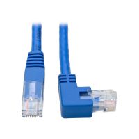 EATON TRIPP LITE SERIES N204-001-BL-RA RIGHT-ANGLE CAT6 GIGABIT MOLDED UTP ETHERNET CABLE (RJ45