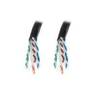 EATON TRIPP LITE SERIES N223-01K-BK CAT6A 10G SOLID CORE UTP BULK ETHERNET CABLE, CMR RATED,