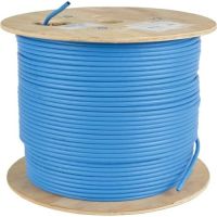 Eaton Tripp Lite Series N223-01K-BL Cat6a 10G-Certified Solid Core UTP CMR PVC Bulk Ethernet Cable, Blue, 1000 ft. (304.8 m) - bulk
