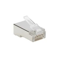 EATON TRIPP LITE SERIES N232-100-FTP CAT6 RJ45 PASS-THROUGH FTP MODULAR PLUG, 100 PACK, TAA