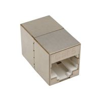 EATON TRIPP LITE SERIES N234-001-SH CAT6 STRAIGHT-THROUGH MODULAR SHIELDED COMPACT IN-LINE C