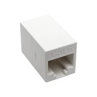 EATON TRIPP LITE SERIES N234-001-WH CAT6 STRAIGHT-THROUGH MODULAR COMPACT IN-LINE COUPLER