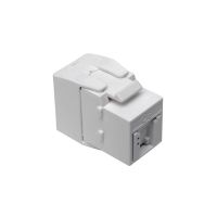 EATON TRIPP LITE SERIES N238-001-GY-TF KEYSTONE JACK CAT6/CAT5E, RJ45, SHUTTERED, DUST CAP 